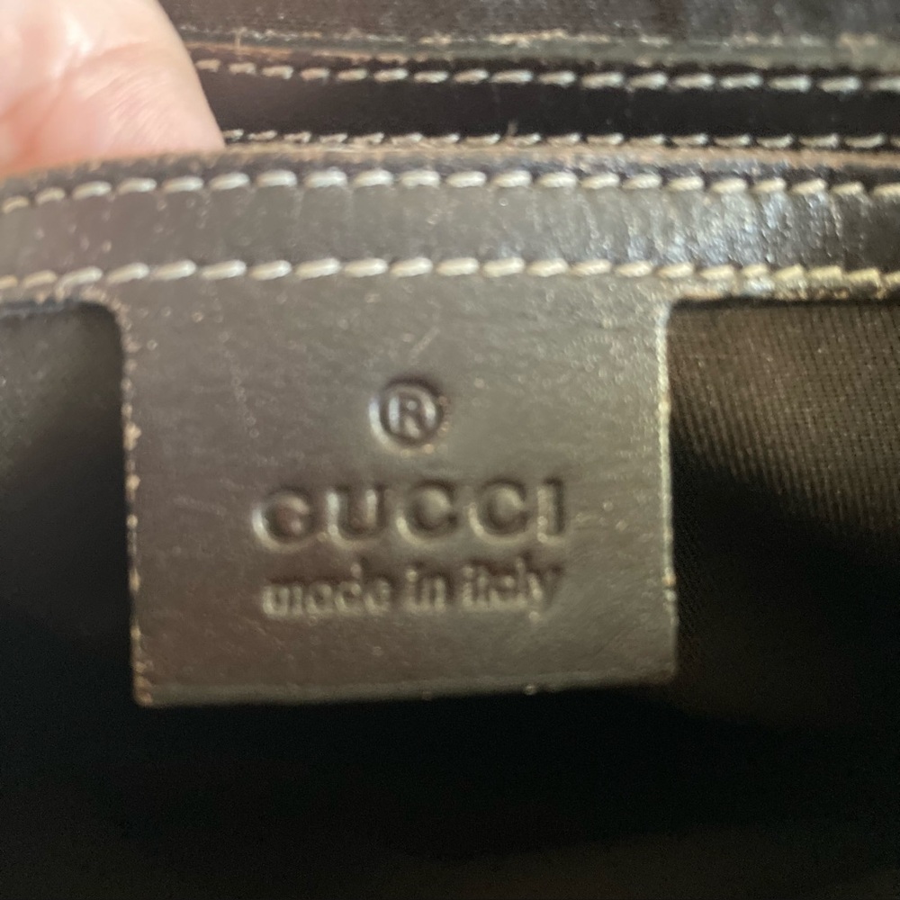 SOLD!  Gucci Flap Messenger GG Coated Canvas bag - Picture 12 of 15